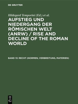 cover image of Recht (Normen, Verbreitung, Materien)